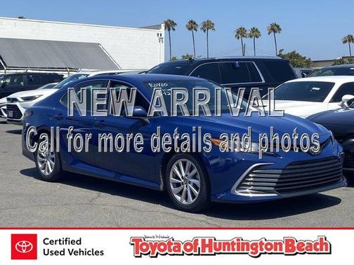 Blue 2023 Toyota Camry LE