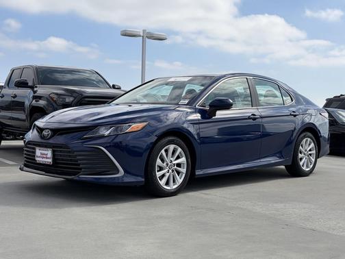 Blue 2023 Toyota Camry LE