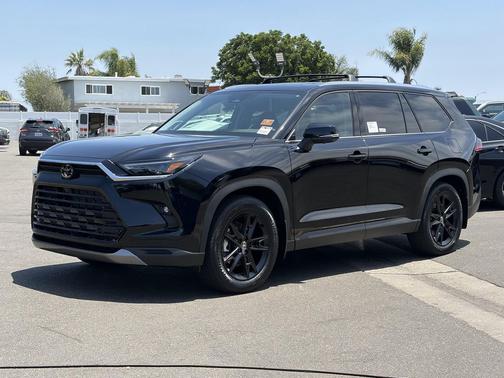 Midnight Black Metallic 2026 Toyota Grand Highlander Hybrid Limited