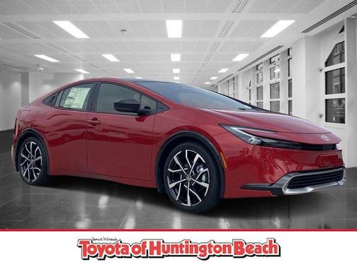 Red 2026 Toyota Prius Plug-In Hybrid XSE