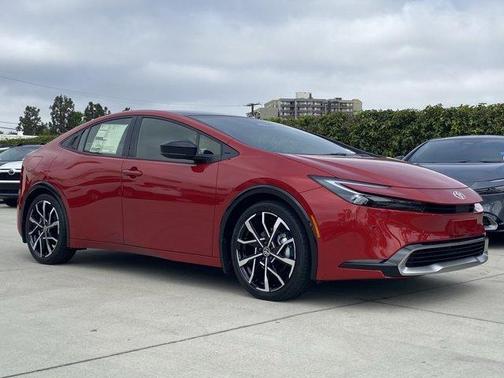Red 2026 Toyota Prius Plug-In Hybrid XSE