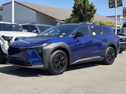 Trueno Blue 2026 Toyota bZ Woodland AWD