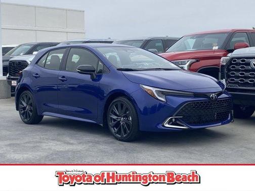 Blue Crush Metallic 2026 Toyota Corolla Hatchback XSE