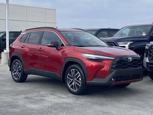 Soul Red Crystal 2026 Toyota Corolla Cross XLE