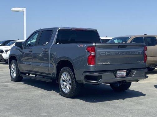 Satin Steel Metallic 2022 Chevrolet Silverado 1500 Limited Custom
