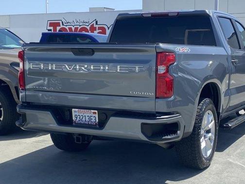 Satin Steel Metallic 2022 Chevrolet Silverado 1500 Limited Custom