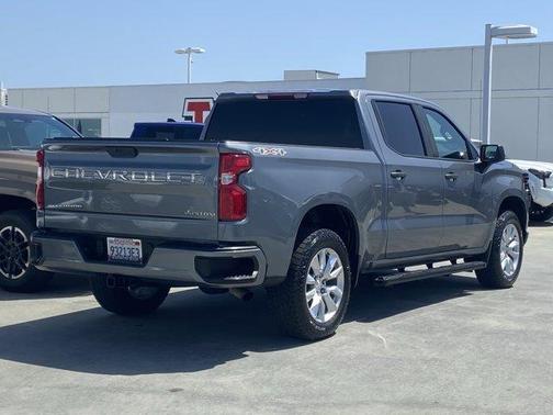 Satin Steel Metallic 2022 Chevrolet Silverado 1500 Limited Custom