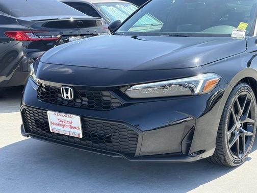 Crystal Black Pearl 2025 Honda Civic Sport