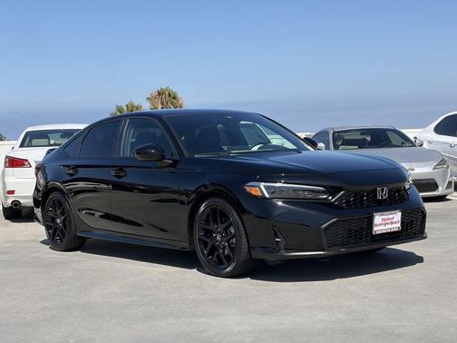 Crystal Black Pearl 2025 Honda Civic Sport