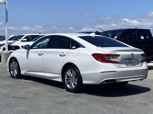 Platinum White Pearl 2020 Honda Accord LX 1.5T