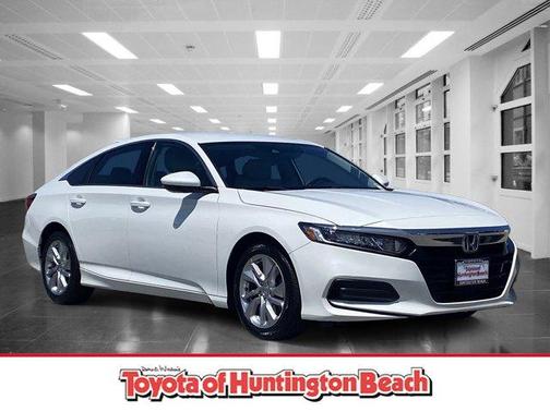 Platinum White Pearl 2020 Honda Accord LX 1.5T