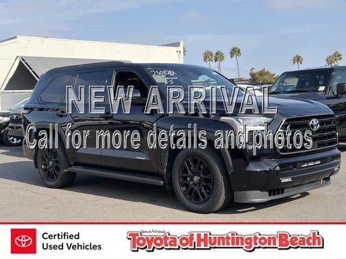 Midnight Black Metallic 2026 Toyota Sequoia Limited