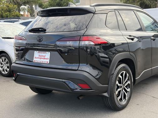 Jet Black 2026 Toyota Corolla Cross Hybrid SE