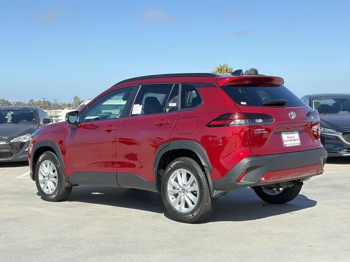 Soul Red Crystal 2026 Toyota Corolla Cross LE
