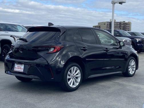 Midnight Black Metallic 2024 Toyota Corolla Hatchback SE
