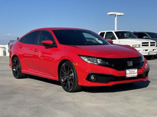 Rallye Red 2020 Honda Civic Sport