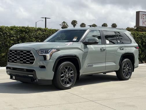 Lunar Rock 2026 Toyota Sequoia Platinum
