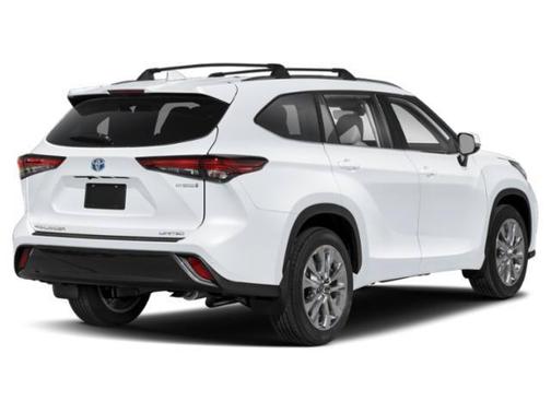 Midnight Black Metallic 2024 Toyota Highlander Hybrid Limited