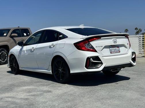 Platinum White Pearl 2020 Honda Civic Si Base