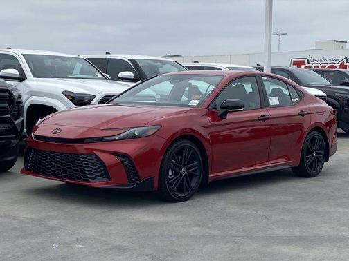 Red 2026 Toyota Camry Nightshade