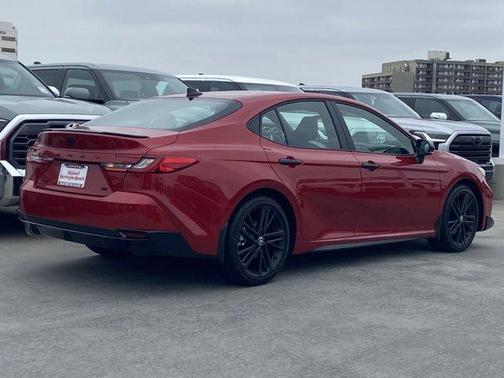 Red 2026 Toyota Camry Nightshade