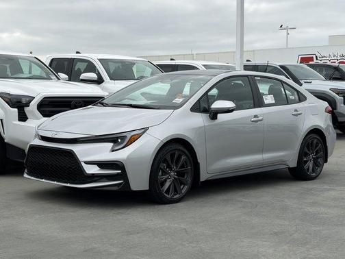 Classic Silver Metallic 2026 Toyota Corolla XSE