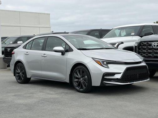 Classic Silver Metallic 2026 Toyota Corolla XSE
