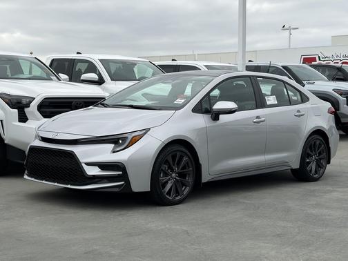 Classic Silver Metallic 2026 Toyota Corolla XSE