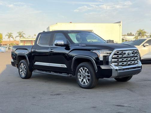 Midnight Black Metallic 2026 Toyota Tundra Hybrid 1794 Edition