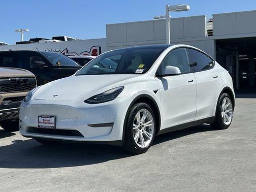 Pearl White Multi-Coat 2020 Tesla Model Y Long Range Dual Motor All-Wheel Drive