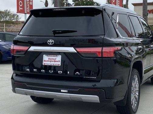 Midnight Black Metallic 2026 Toyota Sequoia Capstone