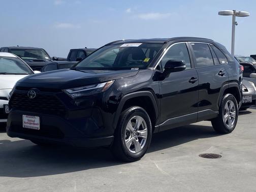 Midnight Black Metallic 2025 Toyota RAV4 XLE