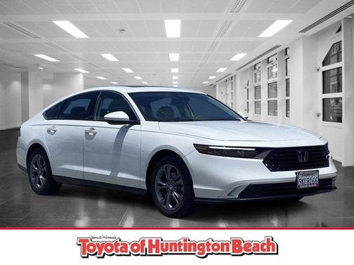 Platinum White Pearl 2024 Honda Accord EX
