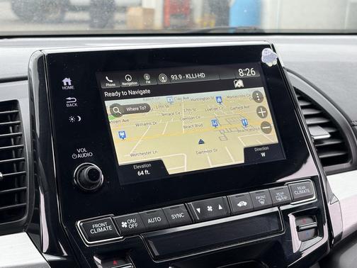 White Diamond Pearl 2018 Honda Odyssey EX-L