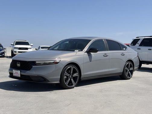 Urban Gray Pearl 2025 Honda Accord Hybrid Sport