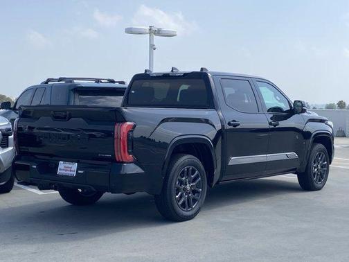 Midnight Black Metallic 2026 Toyota Tundra Hybrid Platinum