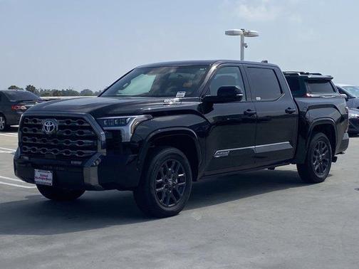 Midnight Black Metallic 2026 Toyota Tundra Hybrid Platinum