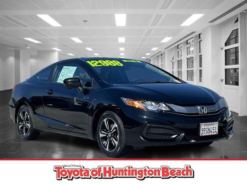 Crystal Black Pearl 2015 Honda Civic EX