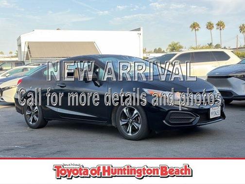 Crystal Black Pearl 2015 Honda Civic EX