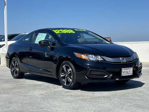 Crystal Black Pearl 2015 Honda Civic EX