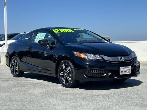 Crystal Black Pearl 2015 Honda Civic EX