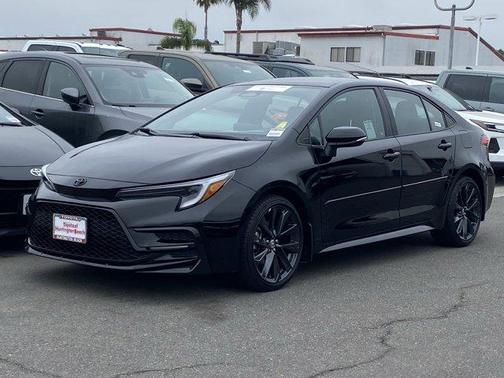 Midnight Black Metallic 2024 Toyota Corolla SE