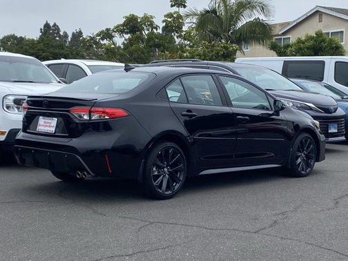 Midnight Black Metallic 2024 Toyota Corolla SE
