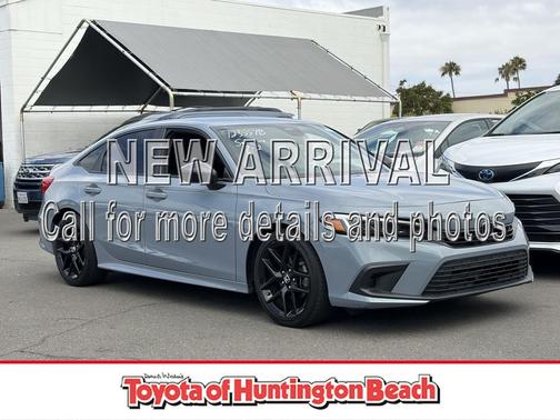 Morning Mist Metallic 2023 Honda Civic Sport