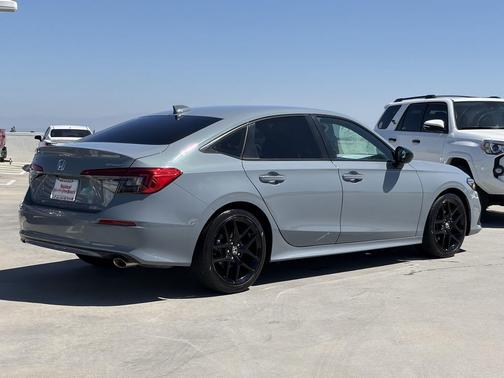 Morning Mist Metallic 2023 Honda Civic Sport