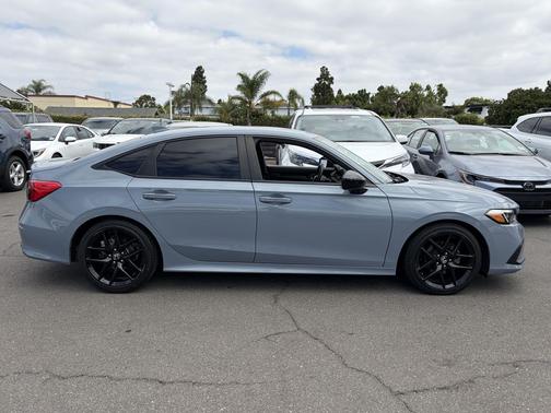 Morning Mist Metallic 2023 Honda Civic Sport