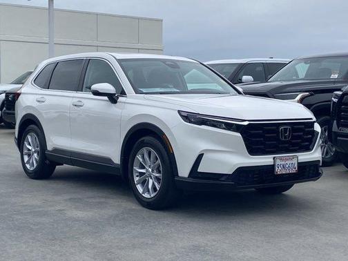 Platinum White Pearl 2025 Honda CR-V EX-L