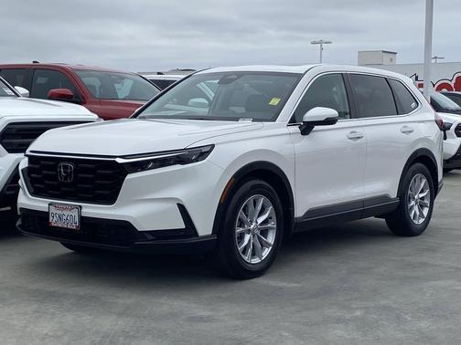 Platinum White Pearl 2025 Honda CR-V EX-L