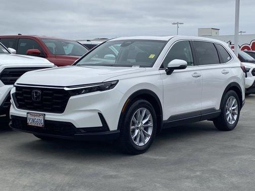 Platinum White Pearl 2025 Honda CR-V EX-L