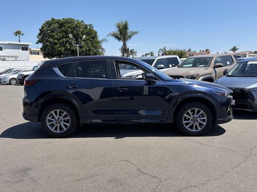 Deep Crystal Blue Mica 2025 Mazda CX-5 2.5 S Preferred Package